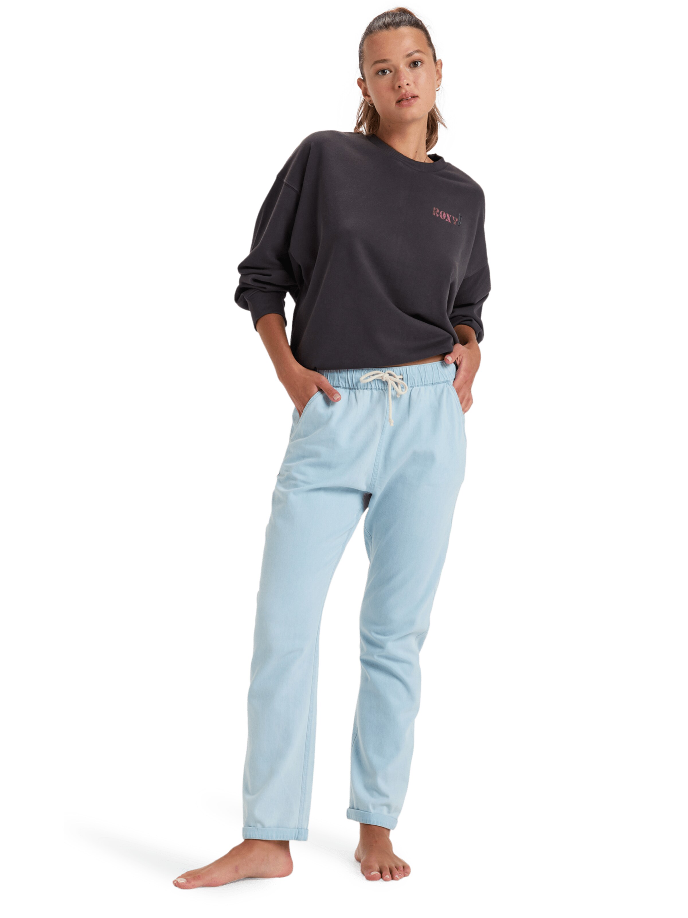 Loosefit Jean 'Slow Swell' ROXY en bleu : devant