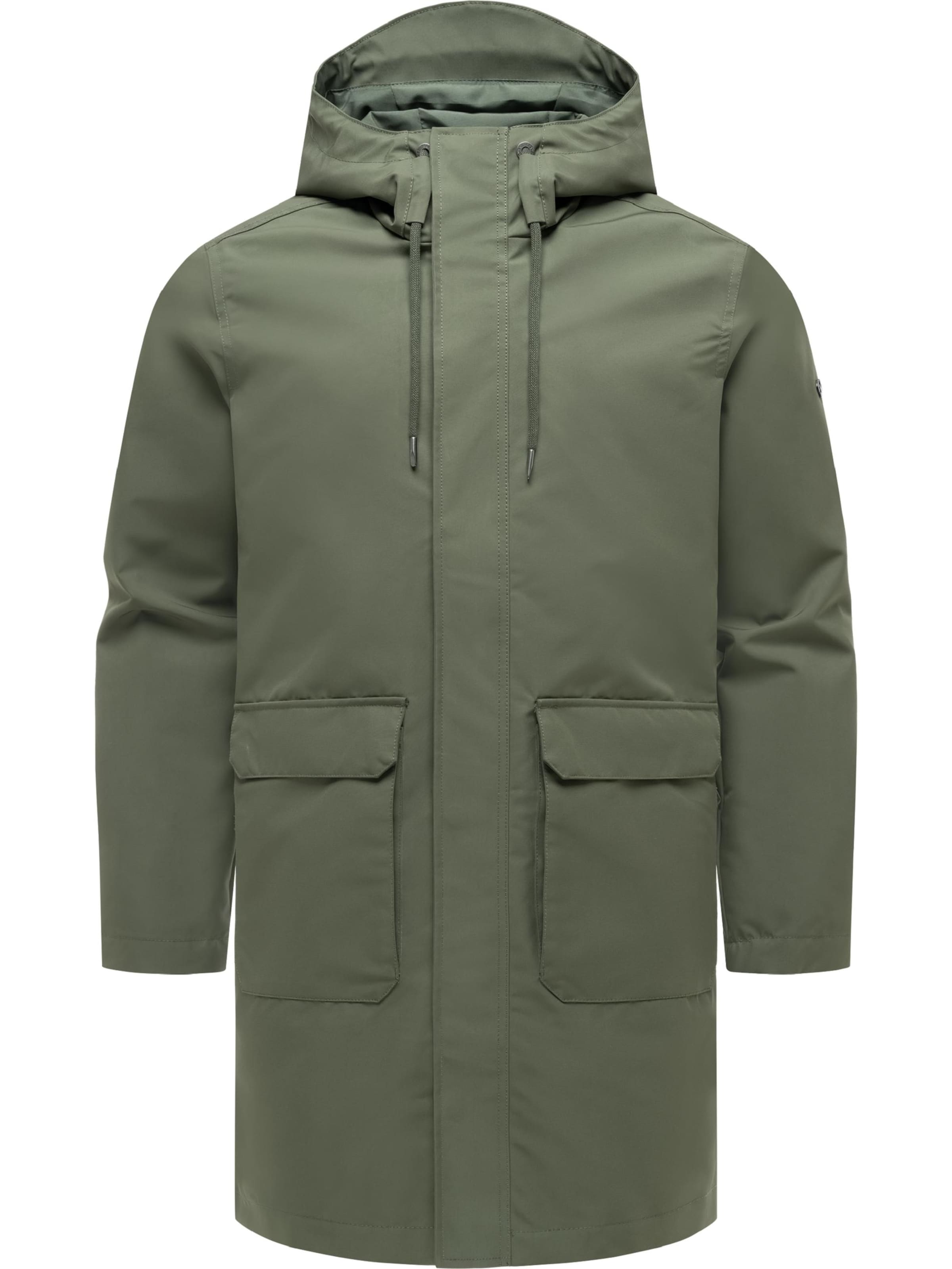 Veste fonctionnelle Ragwear en vert : devant
