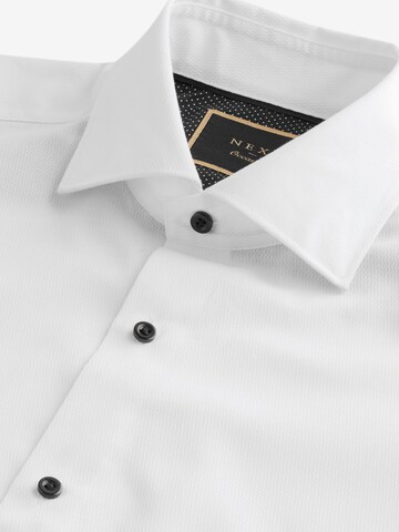 Coupe regular Chemise Next en blanc