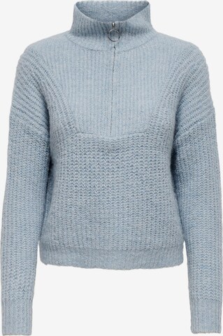 Pull-over 'EMILY' ONLY en bleu : devant