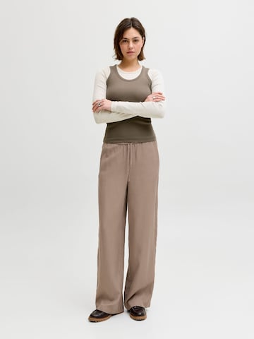 Wide Leg Pantalon 'JXSigrid' JJXX en beige
