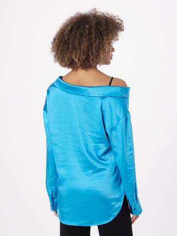 HUGO Red Blouse 'Exy' in Blauw