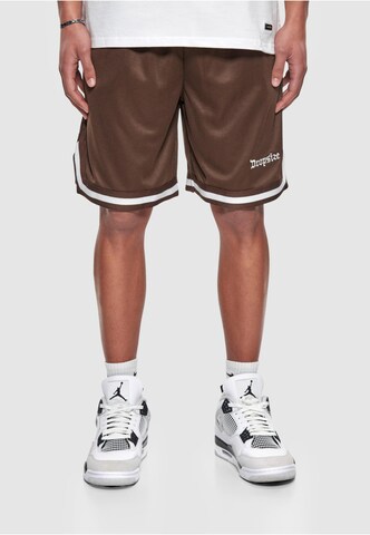 Loosefit Pantalon Dropsize en marron