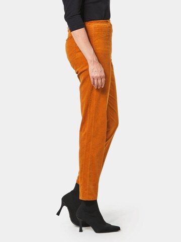 Goldner Regular Broek 'LOUISA ' in Oranje