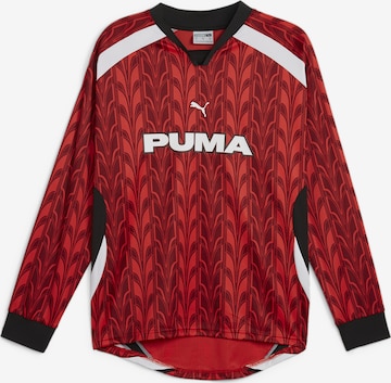 Maillot PUMA en rouge : devant