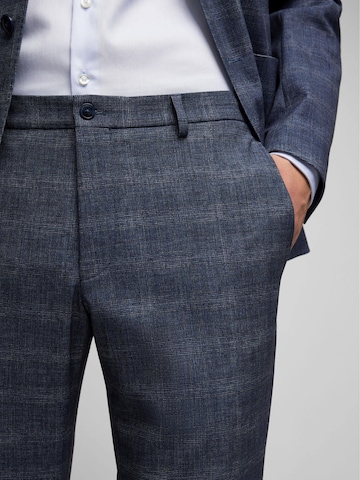 HECHTER PARIS Regular Chinohose in Blau