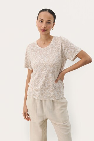 Part Two Shirt 'Nacima' in Beige: front