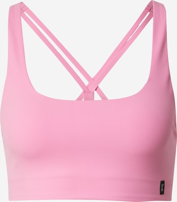 Soutien-gorge de sport 'Studio' On en rose : devant