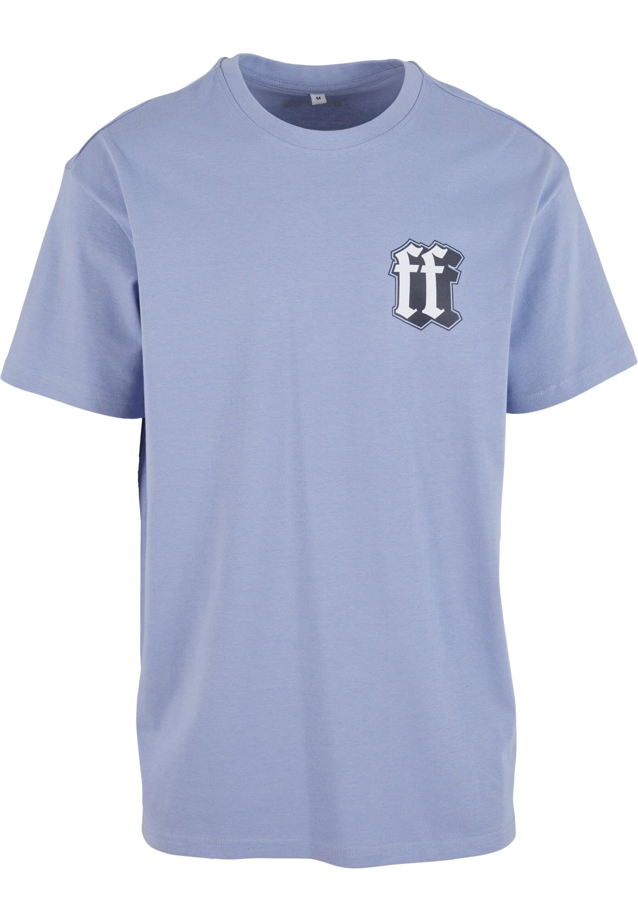 Forgotten Faces T-Shirt in Lila: Vorderseite