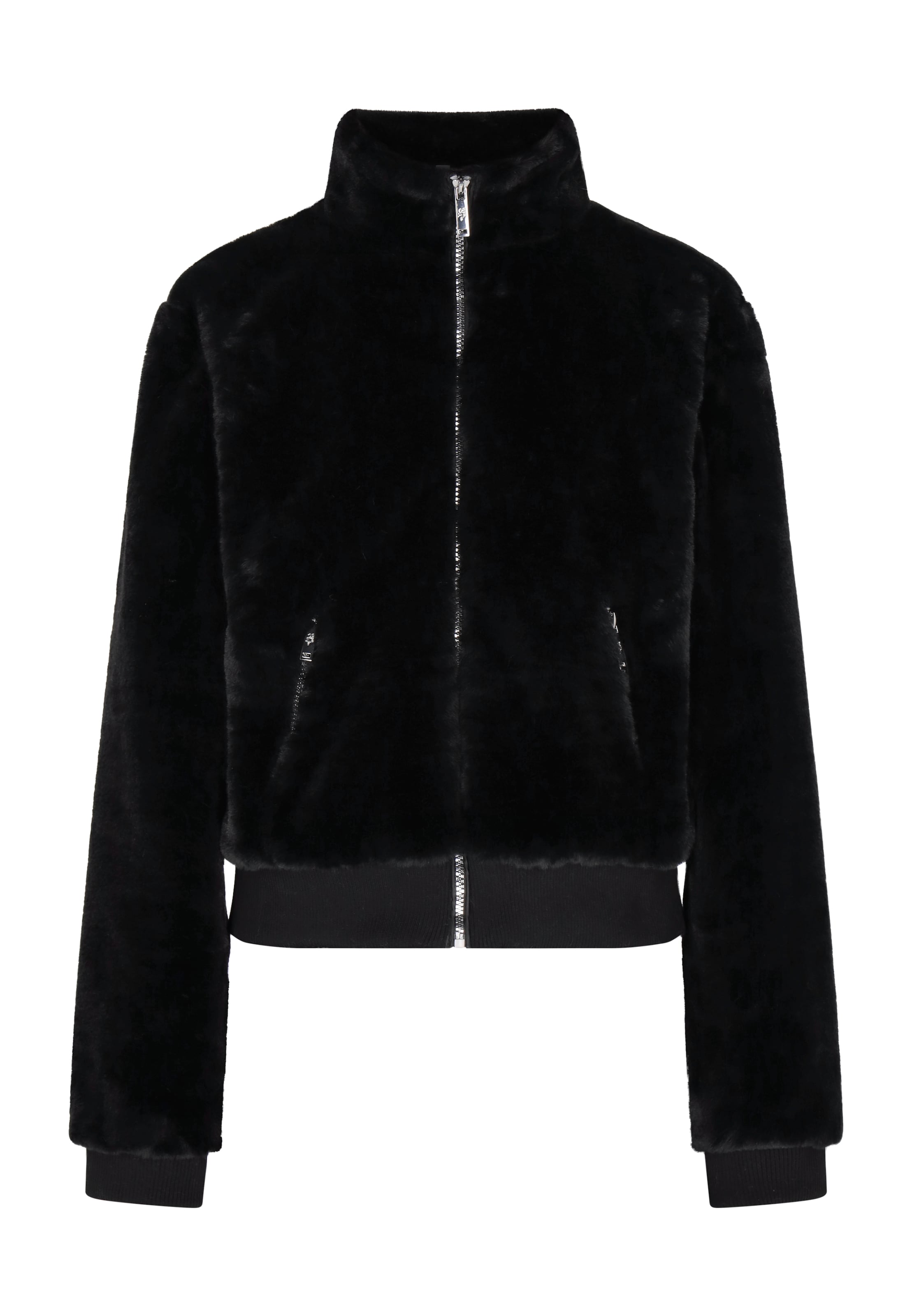 myMo ROCKS Демисезонная куртка в Черный: спереди