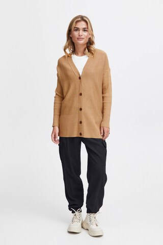 Fransa Knit Cardigan 'Visca' in Beige