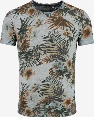 T-Shirt Key Largo en bleu : devant