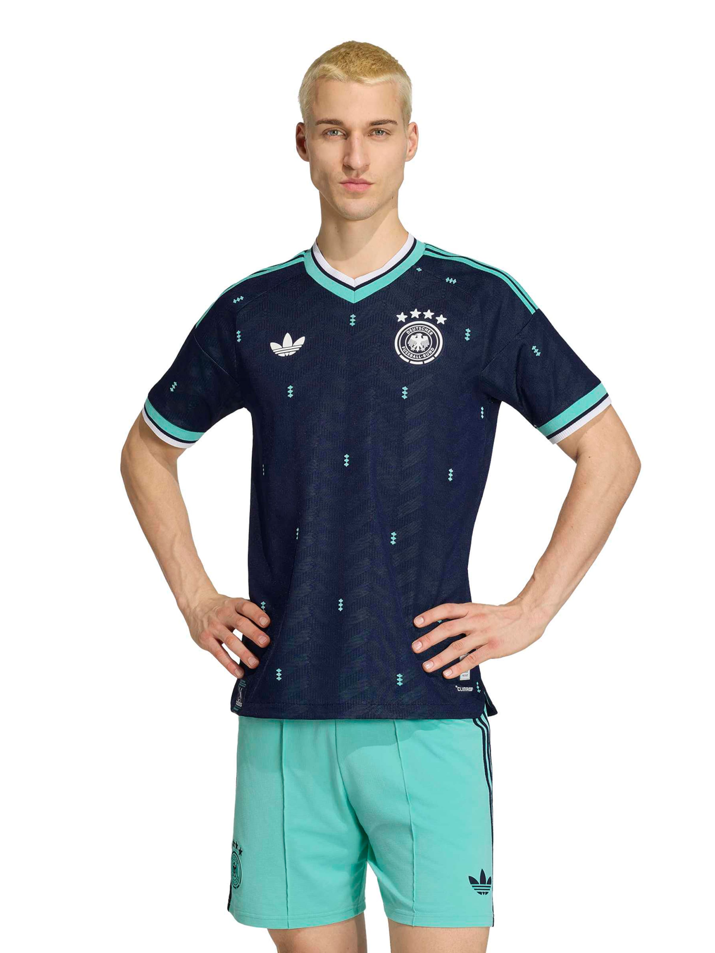 Maillot 'DFB Away' ADIDAS ORIGINALS en bleu : devant