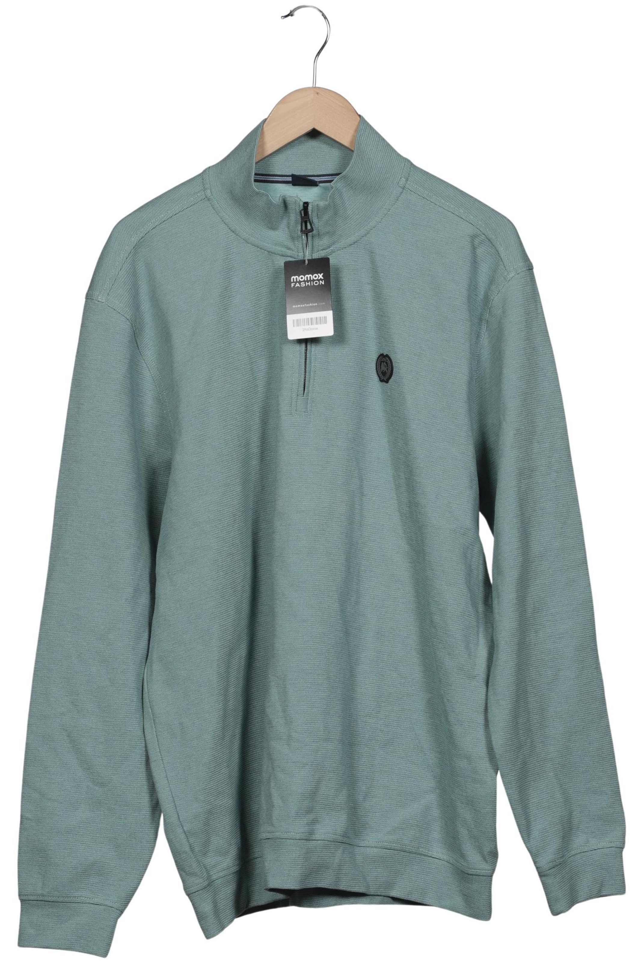 LERROS Sweatshirt & Zip-Up Hoodie in XXXL in Green: front