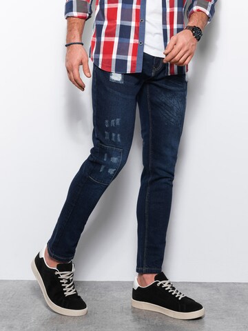 Ombre Slimfit Jeans 'P1062' in Blau