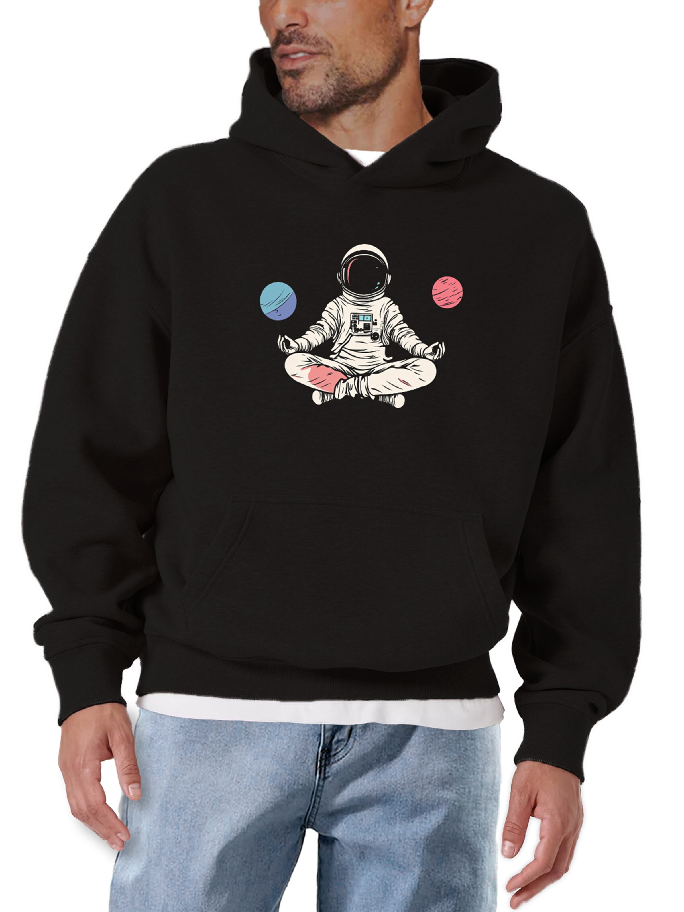 MAKAYA Sweatshirt‌‌‌‌‌‌‌ in Schwarz