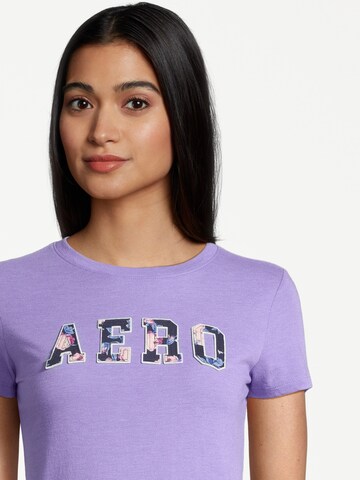 AÉROPOSTALE T-Shirt in Lila