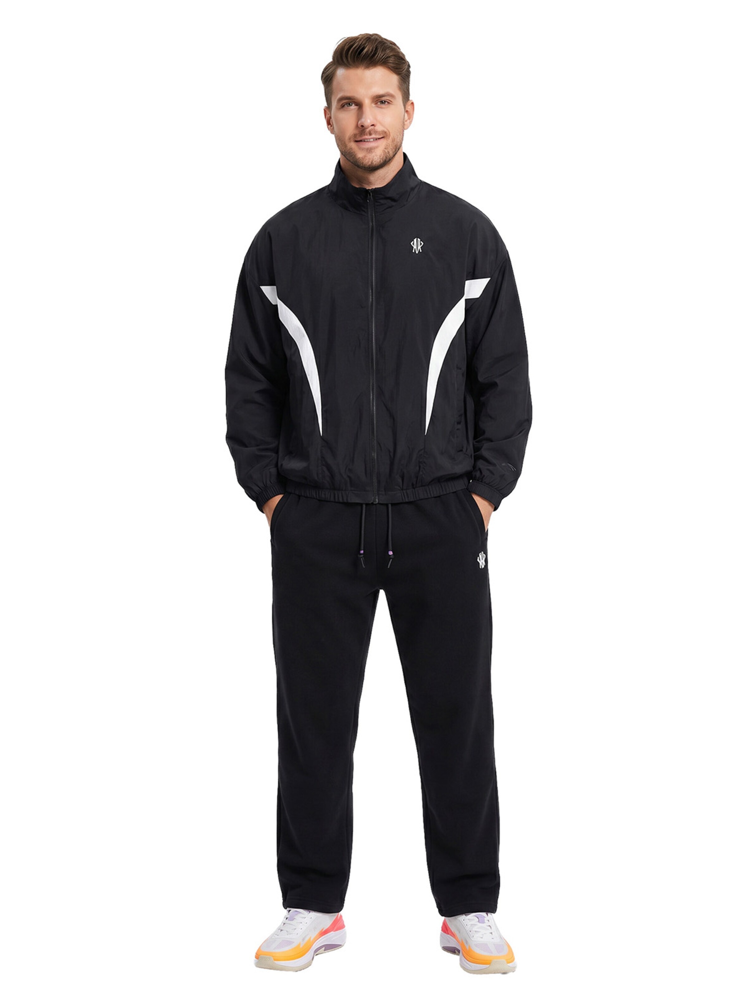 ANTA Regular Sporthose 'ANTA KAI Metamorphosis Pants'‌‌‌‌‌‌‌‌‌‌ in Schwarz