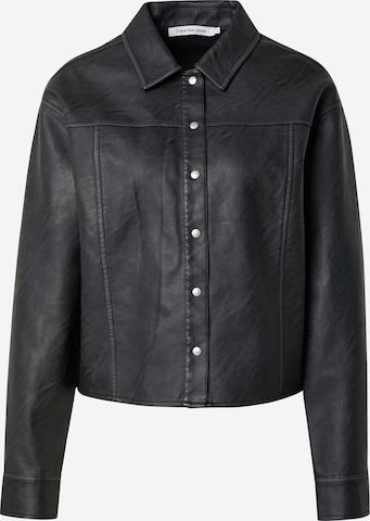 Calvin Klein Jeans Blouse in Black: front