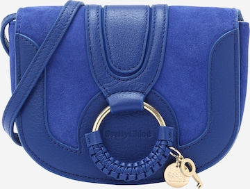 See by Chloé - Bolso de hombro en azul: frente