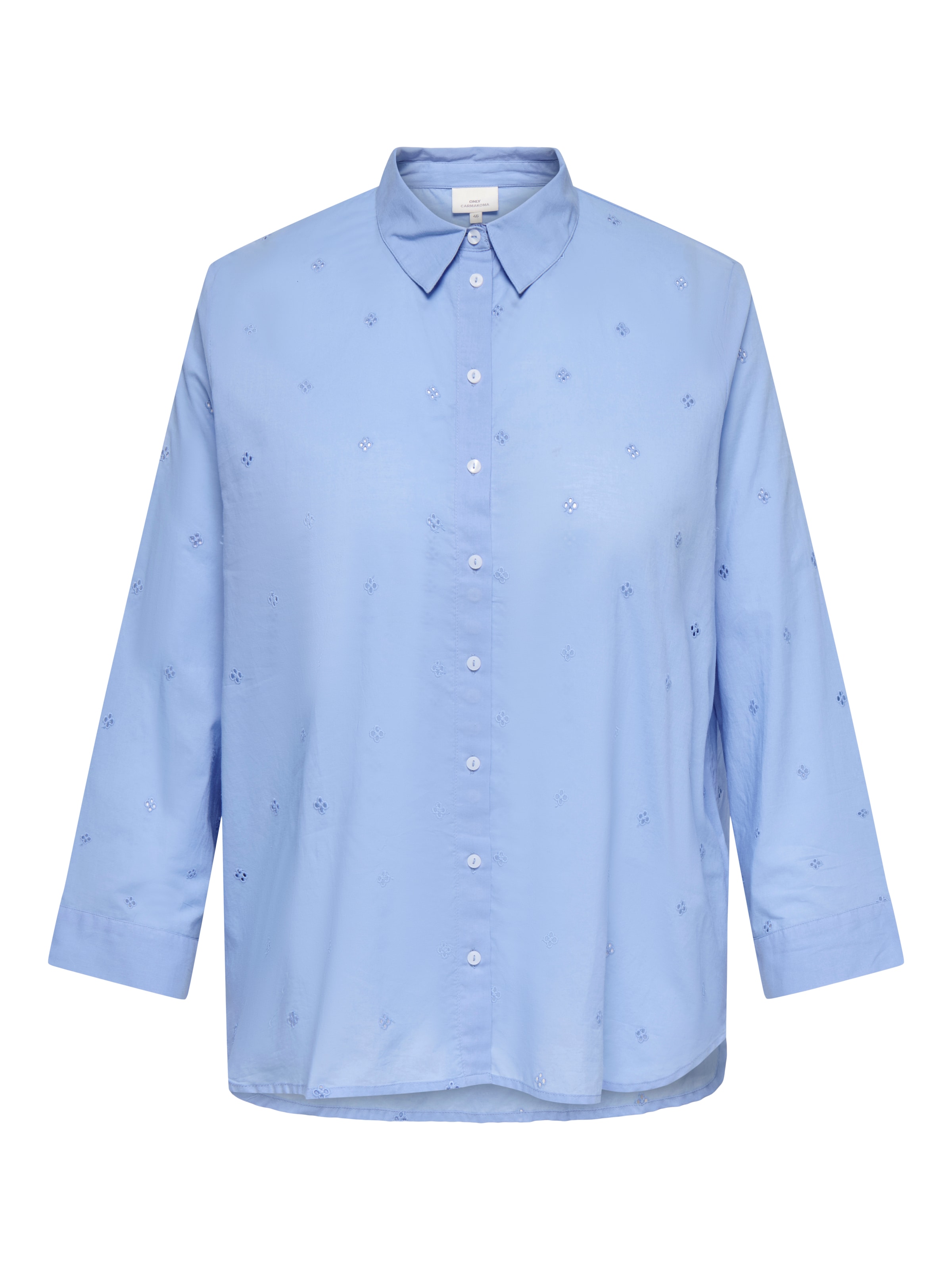 ONLY Carmakoma Bluza 'CARNew Grace Julia' | modra barva: sprednja stran