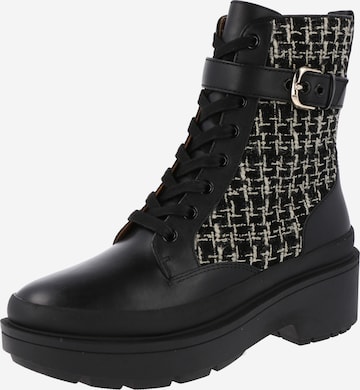 Kate Spade Lace-Up Ankle Boots 'WINONA' in Black: front