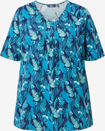 Ulla Popken Shirt in Blau: Vorderseite