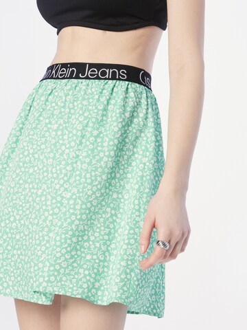 Calvin Klein Jeans Skirt in Green