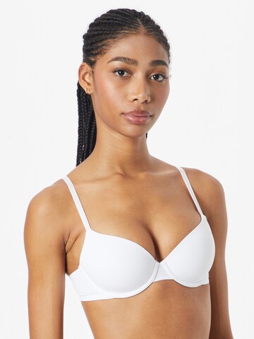 Lindex - Push-up Soutien 'Lilja Theresia' em branco: frente