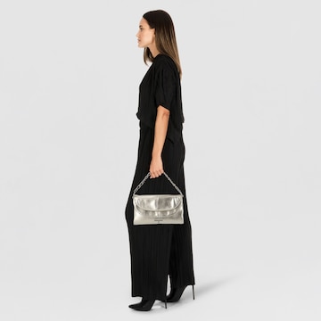 Borsa a mano di PATRIZIA PEPE in argento: frontale