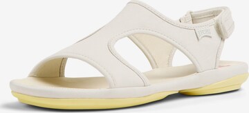 CAMPER Sandals 'Right Nina' in White: front