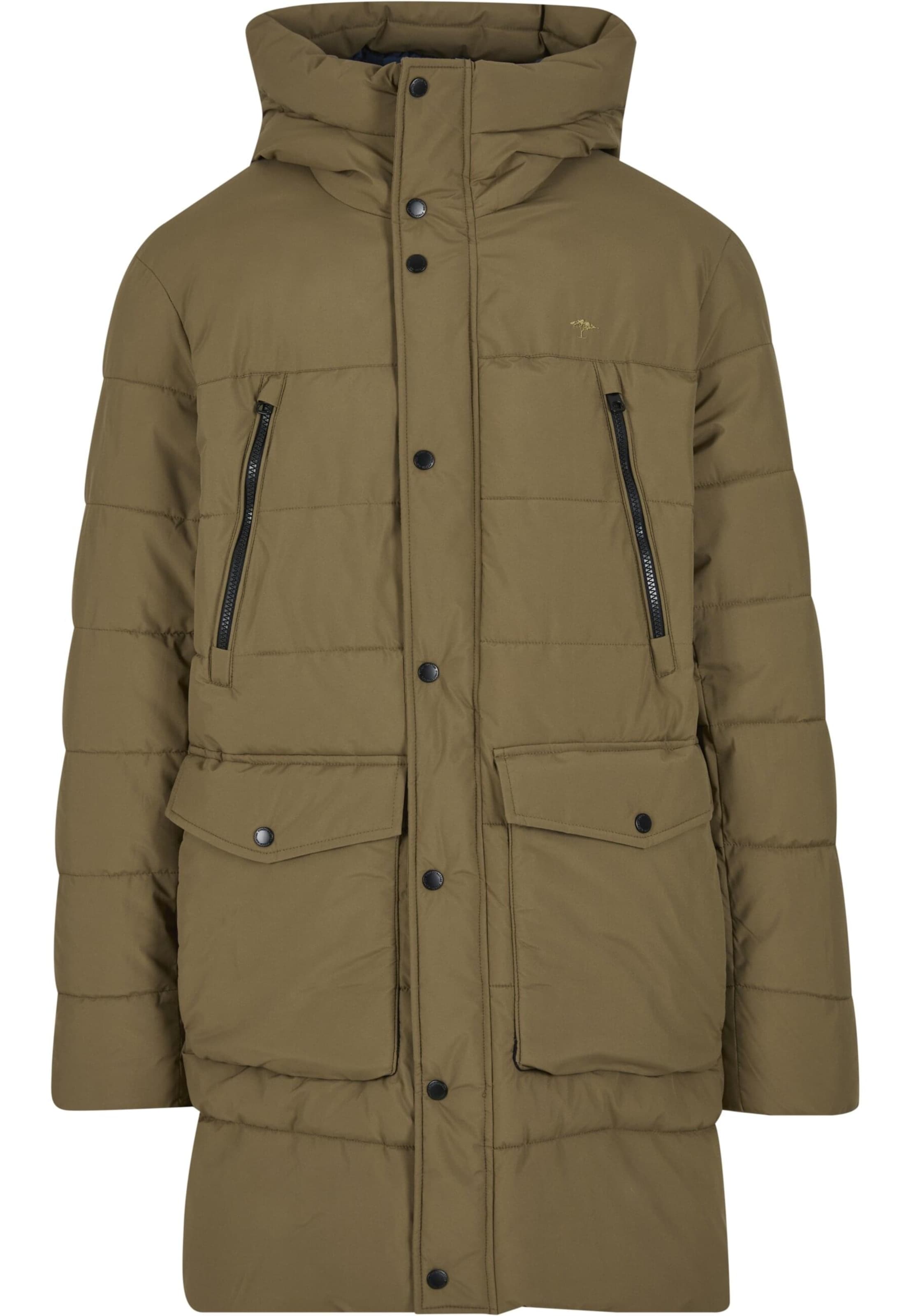 FYNCH-HATTON Winter parka in Brown: front