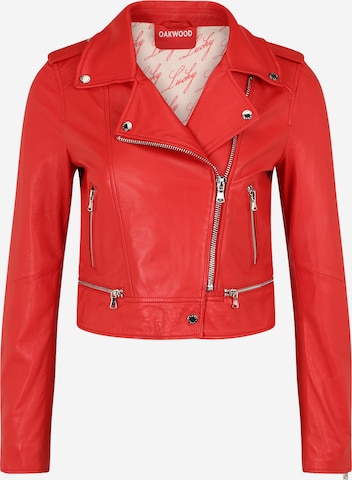 OAKWOOD Between-Season Jacket in Red: front