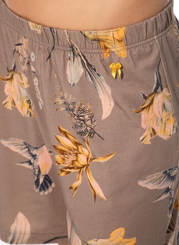 Sanetta Schlafshorts in Braun