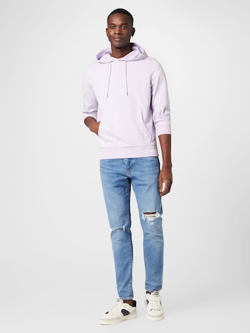 JACK & JONES Sweatshirt in Lila