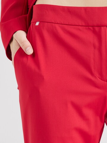 BOSS Slimfit Hose 'Tobaluka10' in Rot