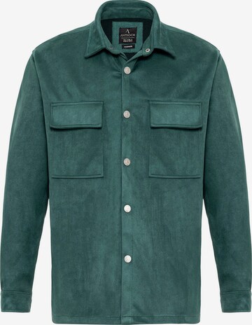 Regular fit Camicia di Antioch in verde: frontale