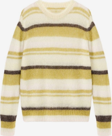 MANGO Sweater 'Colorin' in Beige: front