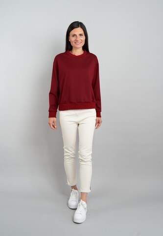 Seidel Moden Pullover in Rot