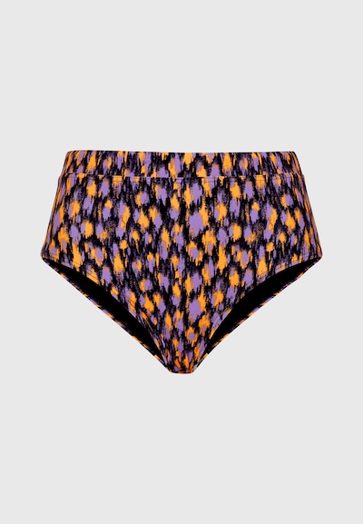 LSCN by LASCANA Bikinihose 'Lavista' in lila / orange / schwarz, Produktansicht