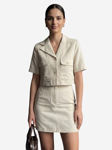 My fashion Suit in Beige: front