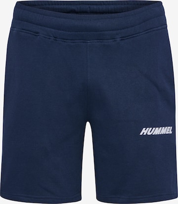 Hummel Hose in Blau: Vorderseite