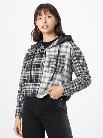 American Eagle Zip-Up Hoodie in Black | ABOUT YOU