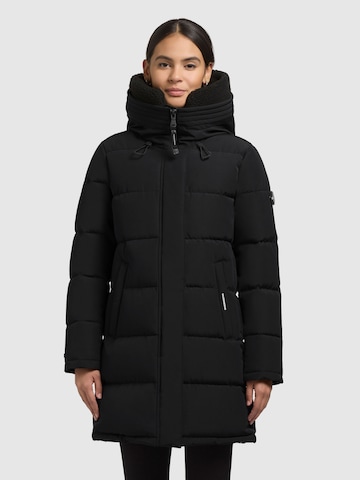 khujo Winter coat 'KELSI' in Black: front