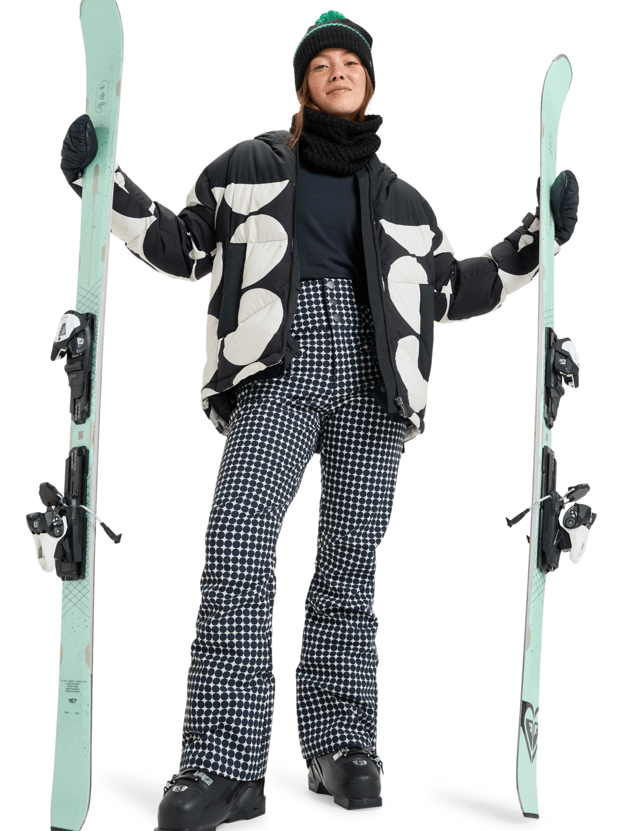 ROXY Regular Sporthose 'Rising High' in Weiß
