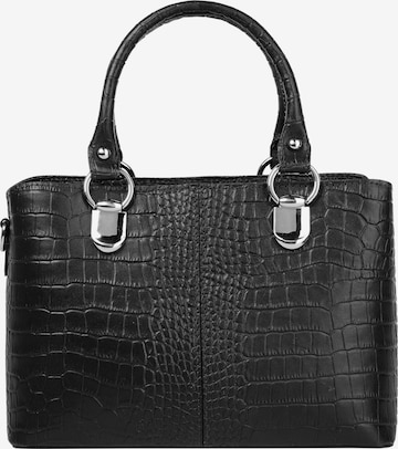 Cluty Crossbody Bag in Black: front