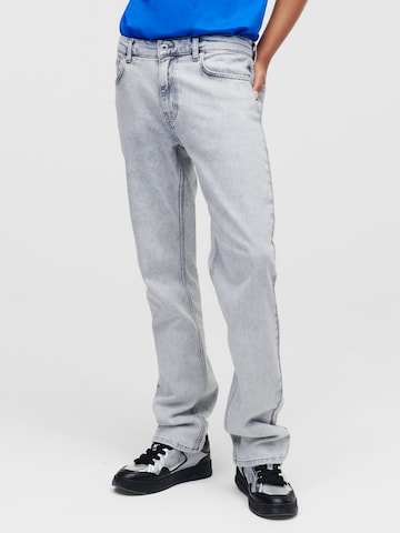 KARL LAGERFELD JEANS Regular Jeans in Grey: front