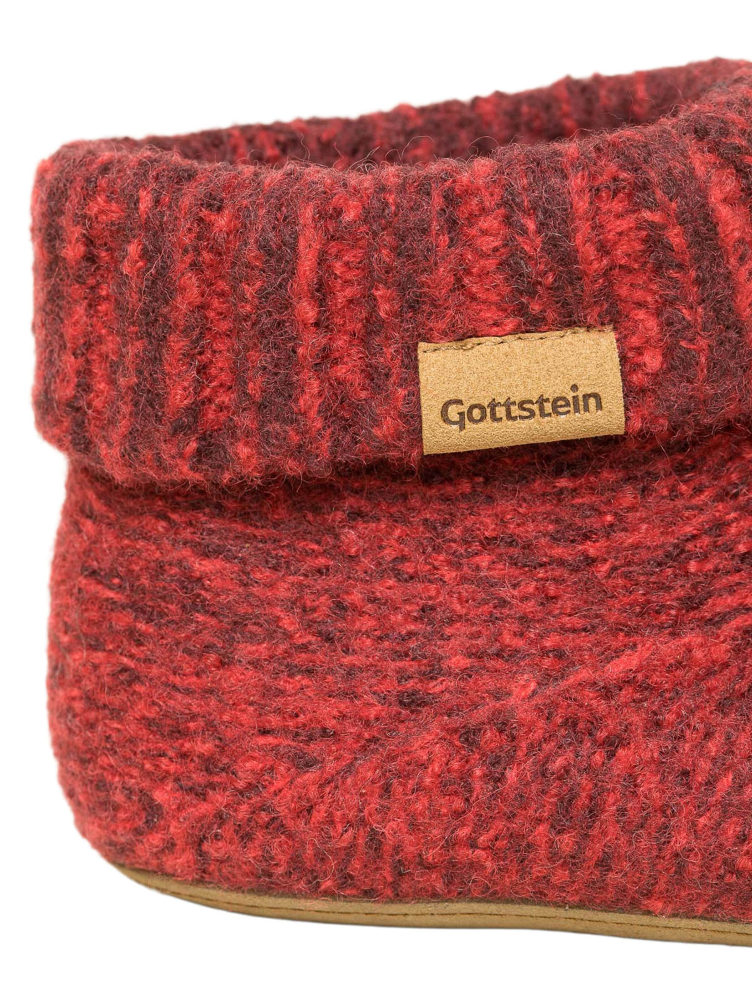 Gottstein Pantolette 'Knit Boot'‌‌‌‌‌‌ in Rot