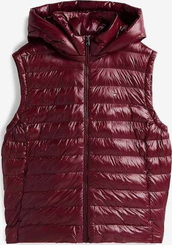 Gilet Tommy Hilfiger Curve en rouge : devant