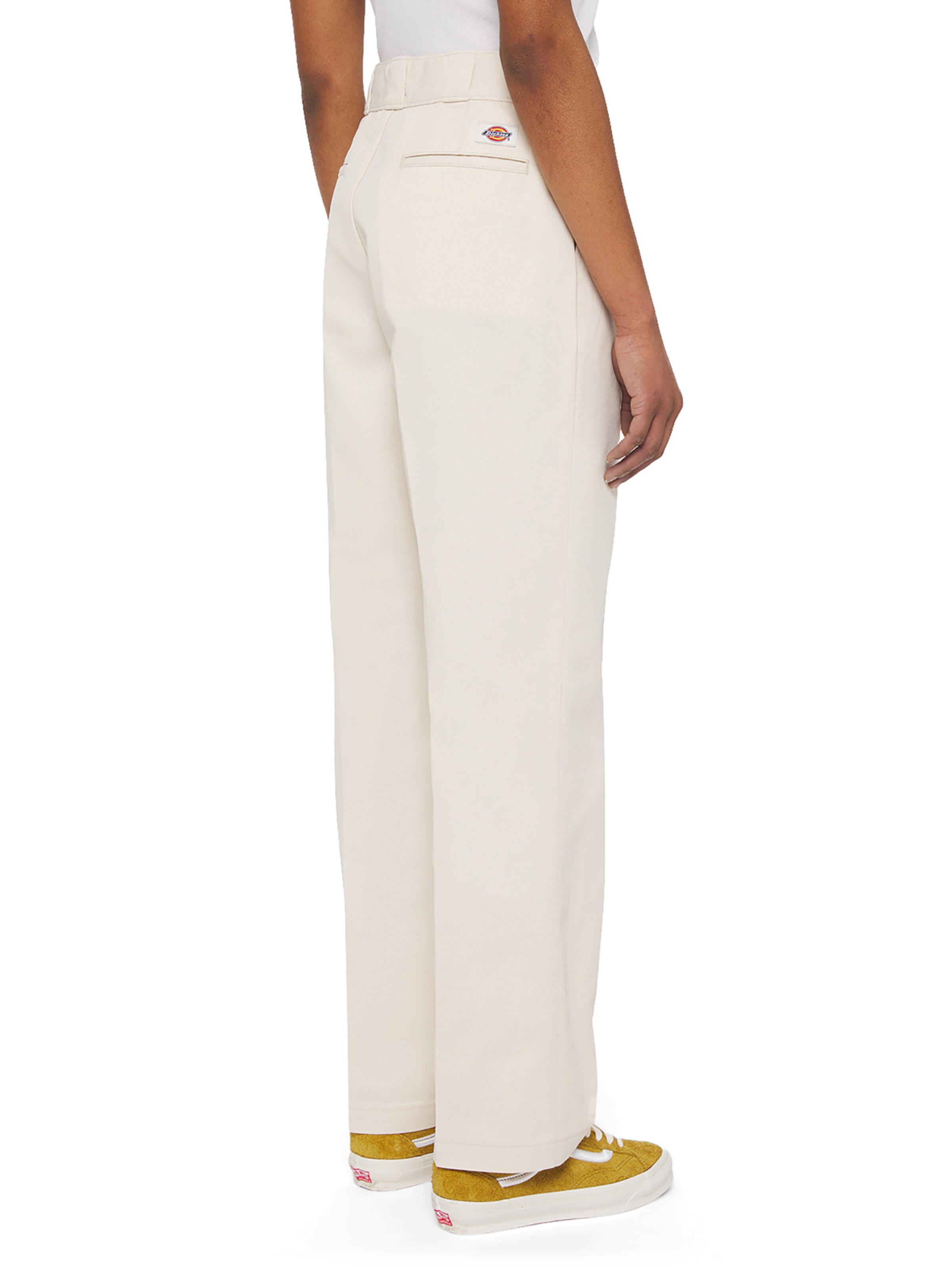 DICKIES Regular Trousers with creases '874' in White